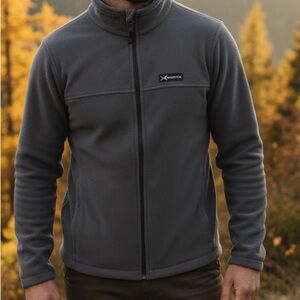 Arctix Men’s Journey Full-Zip Fleece Jacket – Charcoal Gray - L